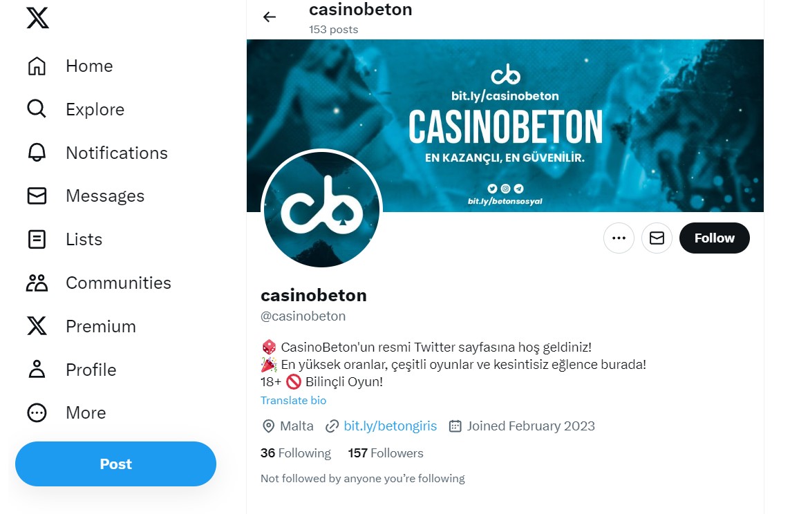 Casinobeton Twitter