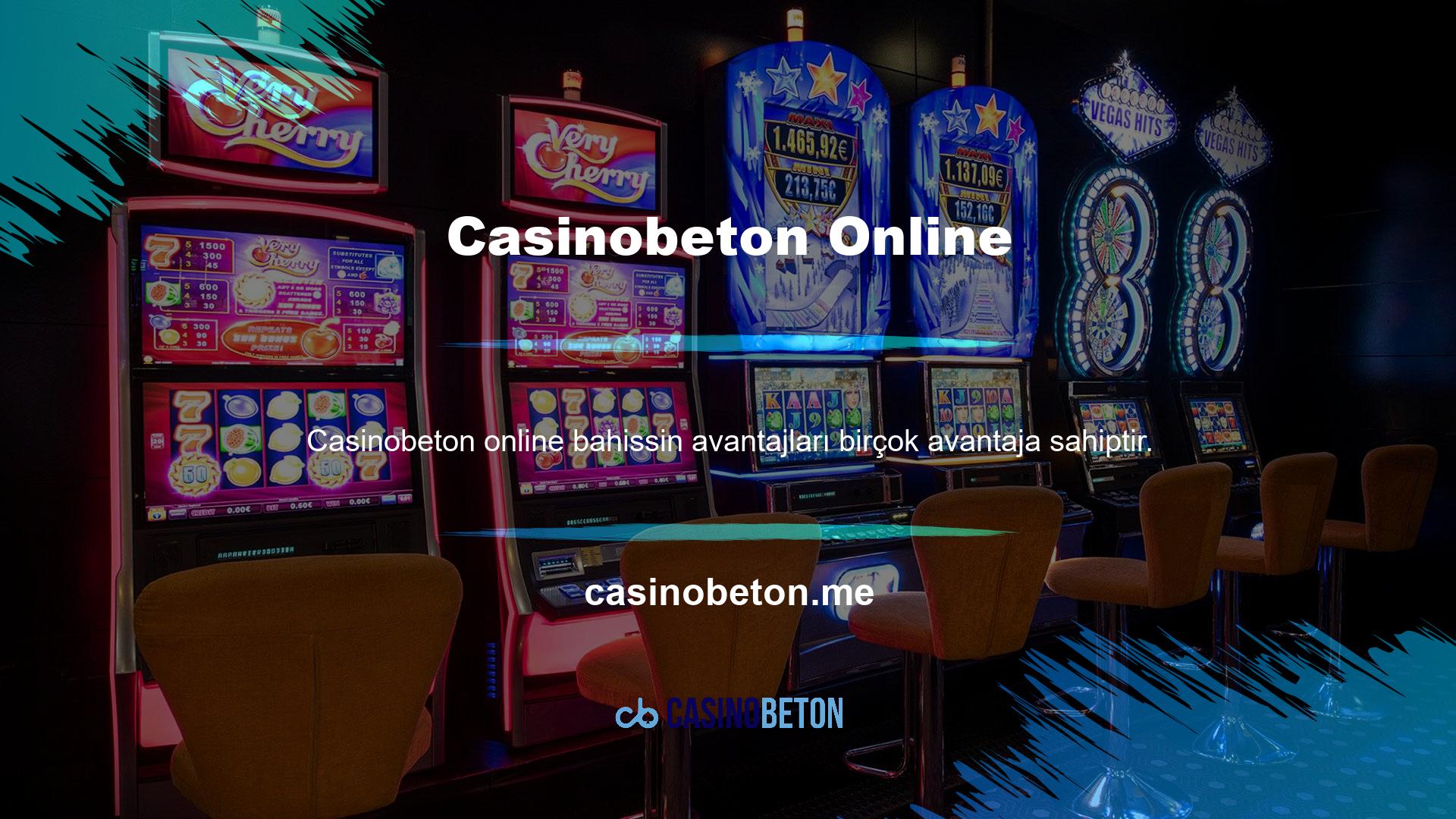 Üyeler, oranlardan bonuslara ve canlı casinoya kadar çeşitli bahisler arasından seçim yapabilir