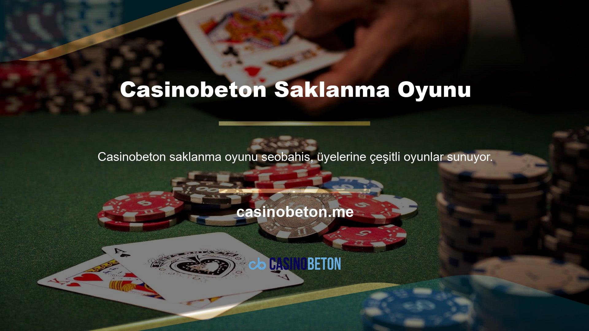Sitede canlı bahis, düzenli bahis ve canlı casino oyunları oynanabilmektedir