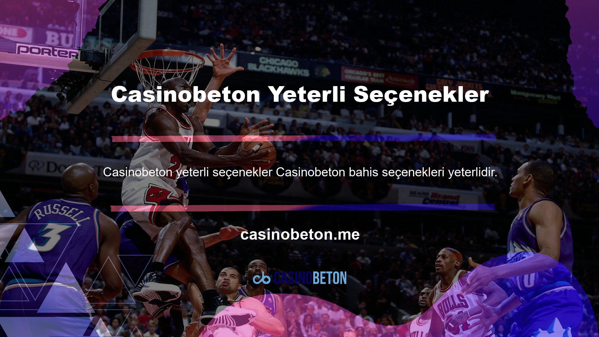 Casinobeton bahis seçenekleri açısından yüksek kaliteli ve yüksek kaliteli bir canlı bahis ofisidir