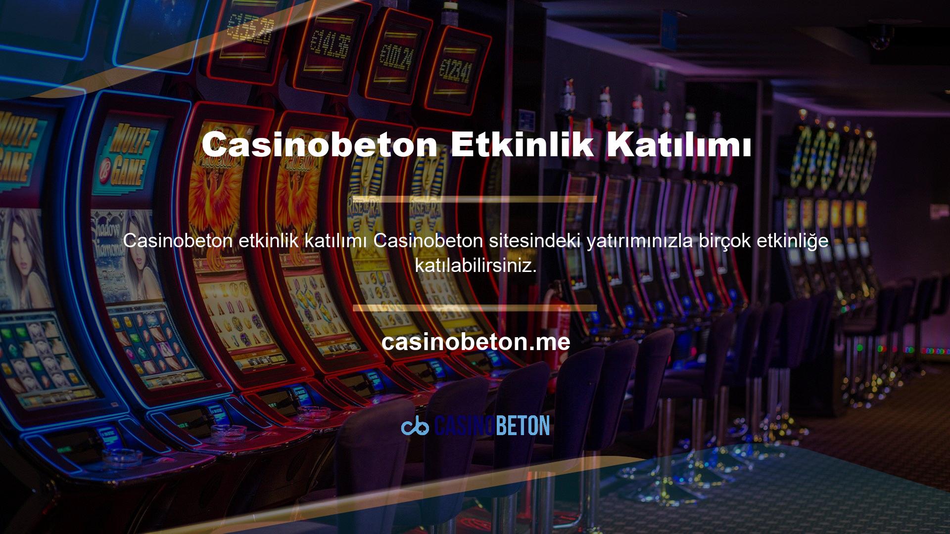 Bu etkinliklere katılırsanız daha fazla oyun oynayabilir ve daha fazla para kazanabilirsiniz