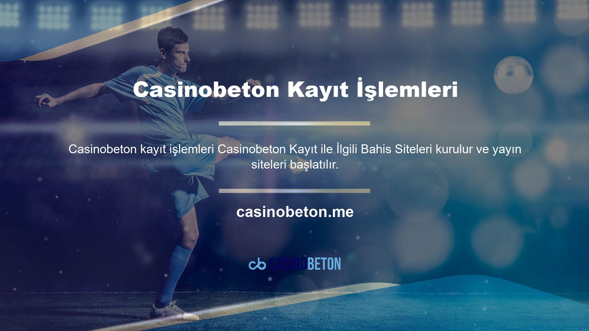 Casinobeton First üyelik oyun sitesi, çevrimiçi oyunlar için popüler ve etkili bir web sitesidir